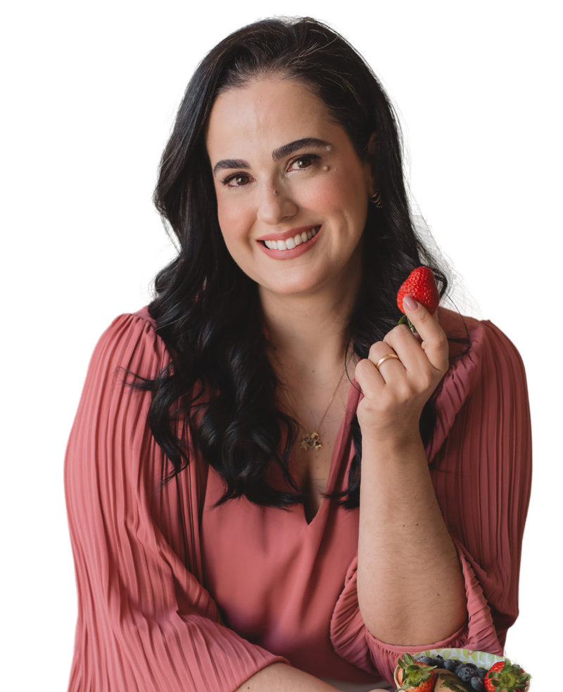 Nutricionista Gabi França sorrindo